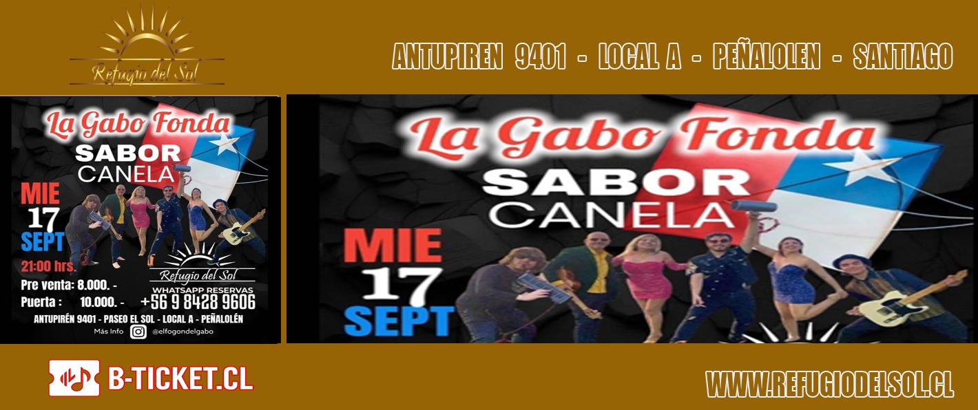 Sabor Canela en la Gabo Fonda