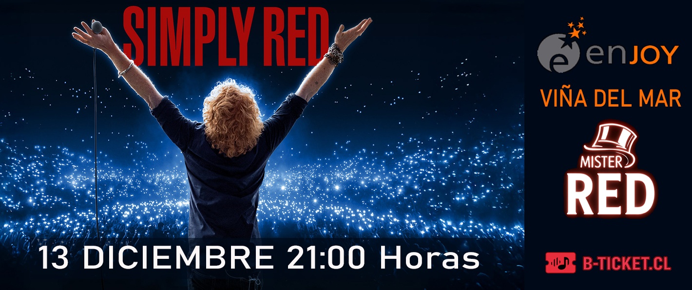 Mister Red Tributo Simply Red Enjoy Viña